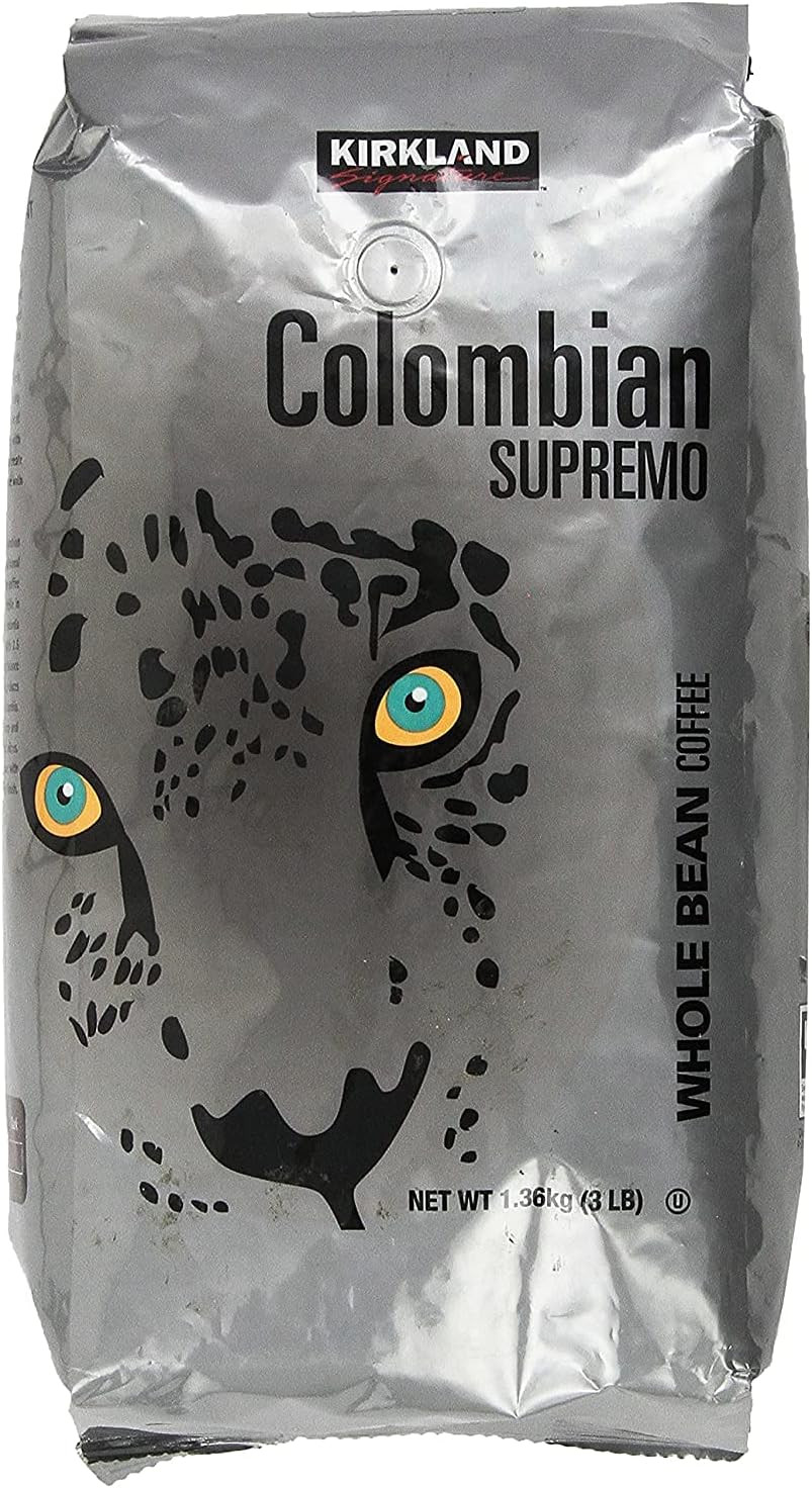 Kirkland Signature Colombian Supremo Whole Bean Coffee 908 gram