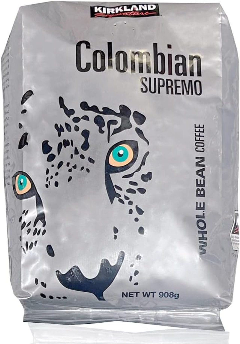 KIRKLAND SIGNATURE Colombian Supermo Whole Bean Medium Roast Coffee, 908 g