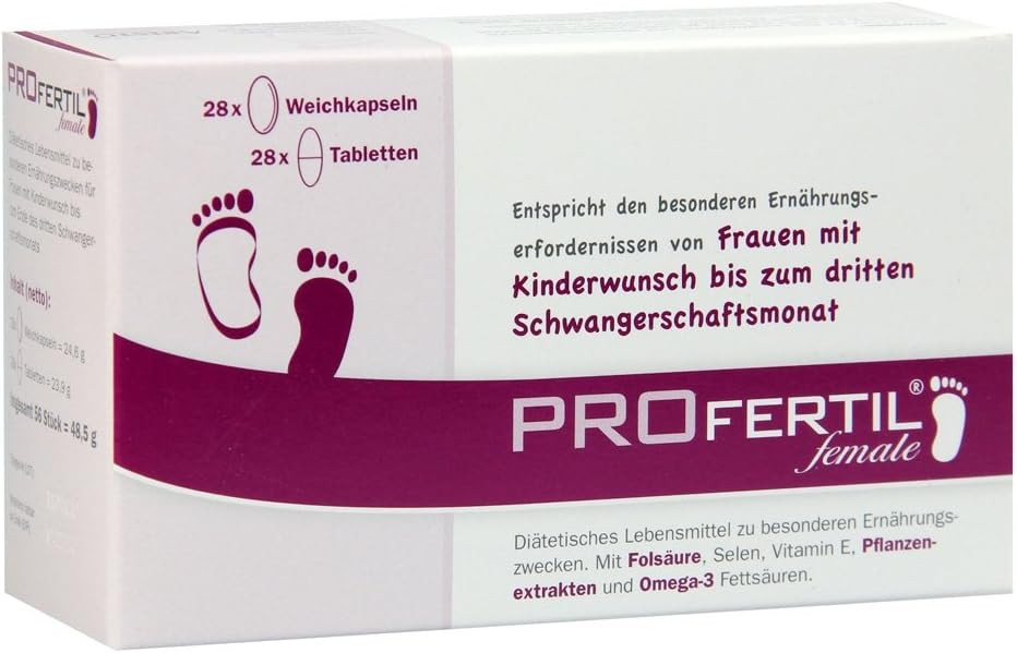 PROfertil Female Preparation for women with desire for children / 56 capsules