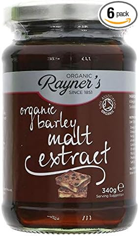 Rayners Malt Extract - Organic 340g (Pack of 6)