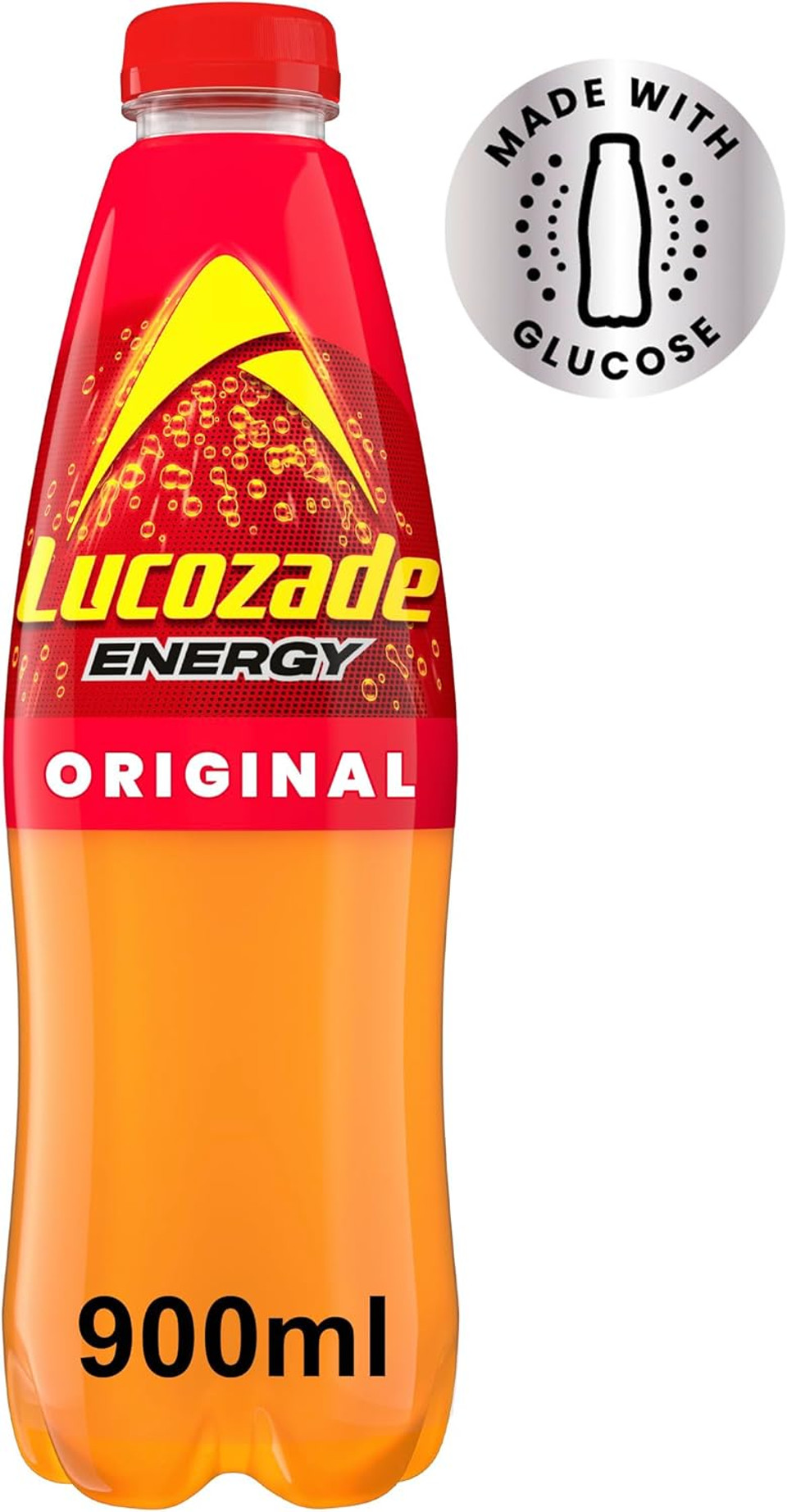 Lucozade Energy Orange Crush Drink 500 Ml (pack Of 12)
