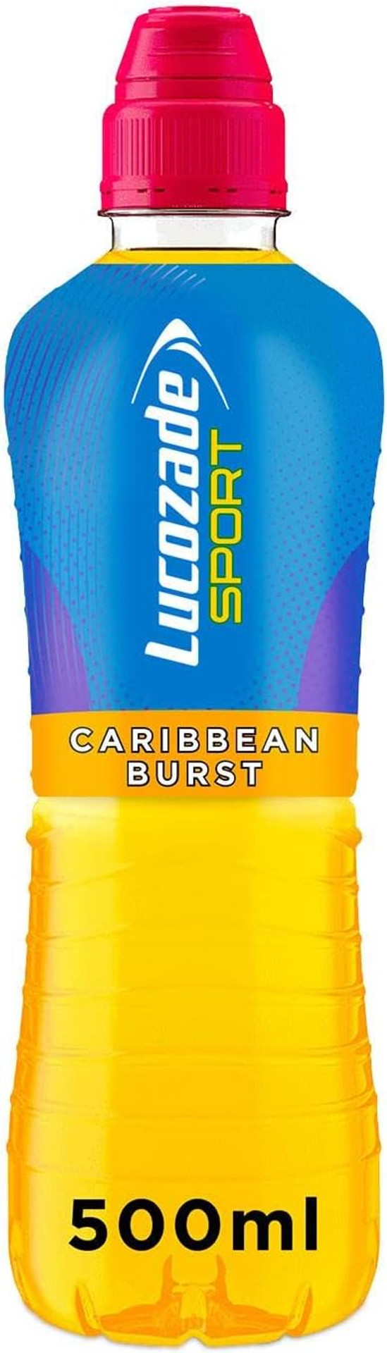 Lucozade Sport Caribbean Burst 500ml (Pack of 12)