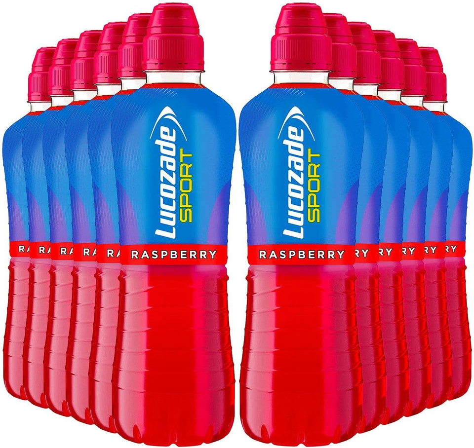 Lucozade Sport Raspberry 500ml x 12