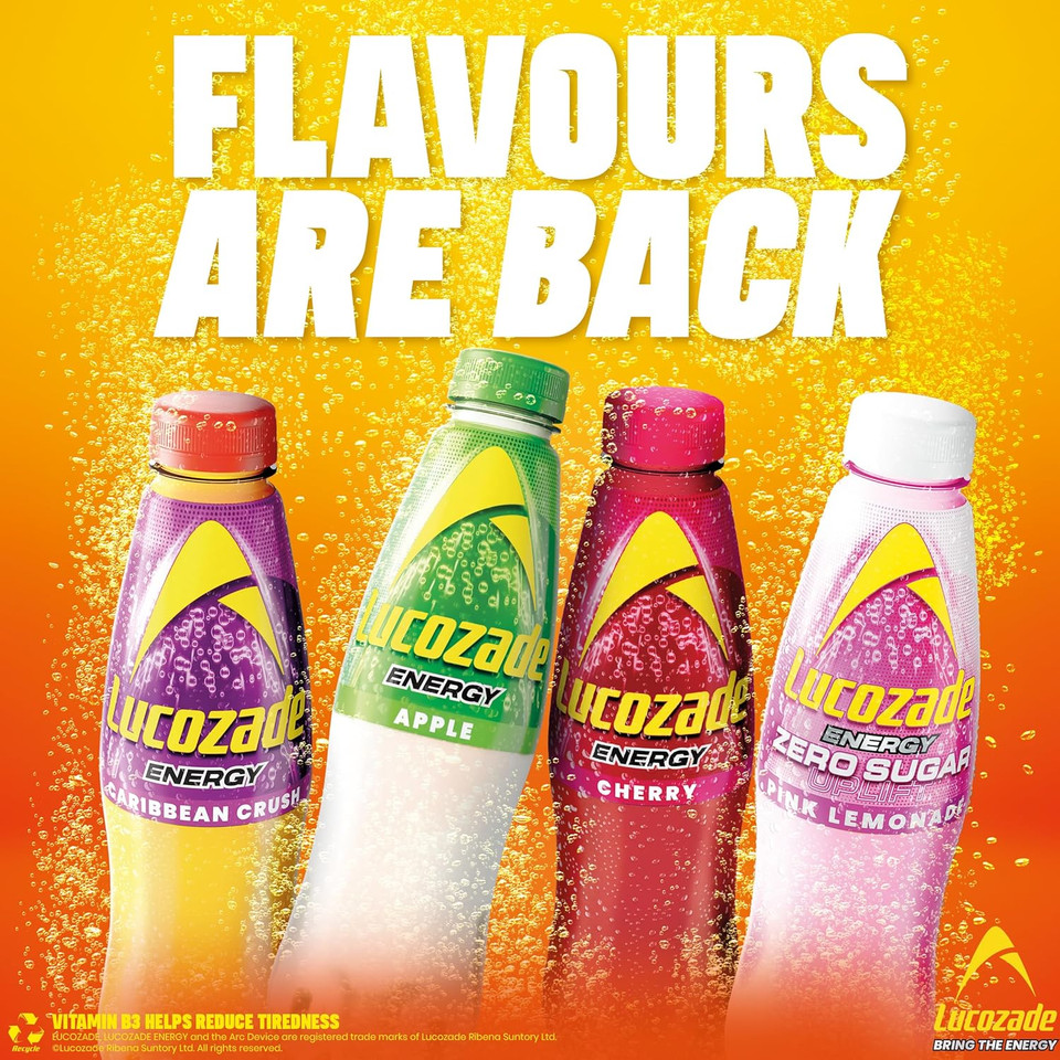 Lucozade Energy Orange 900ml