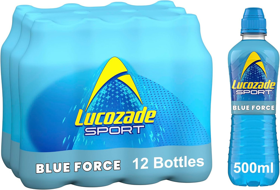 LUCOZADE SPORT BLUE FORCE 500ML x 12