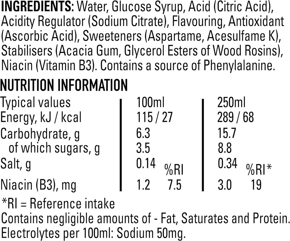 Lucozade Sport Ice Kick, Jude Bellingham Edition, 500ml (Pack of 12), Isotonic sports drink with electrolytes and vitamin B3 | Still | Bursting with flavour Lucozade Sport Ice Kick, Jude Bellingham Edition, 500ml (Pack of 12), Isotonic sports drink with electrolytes and vitamin B3 | Still | Bursting with flavour