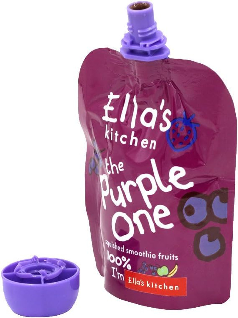 Ellas Kitchen Organic Fruit Smoothie the Purple One, 90g
