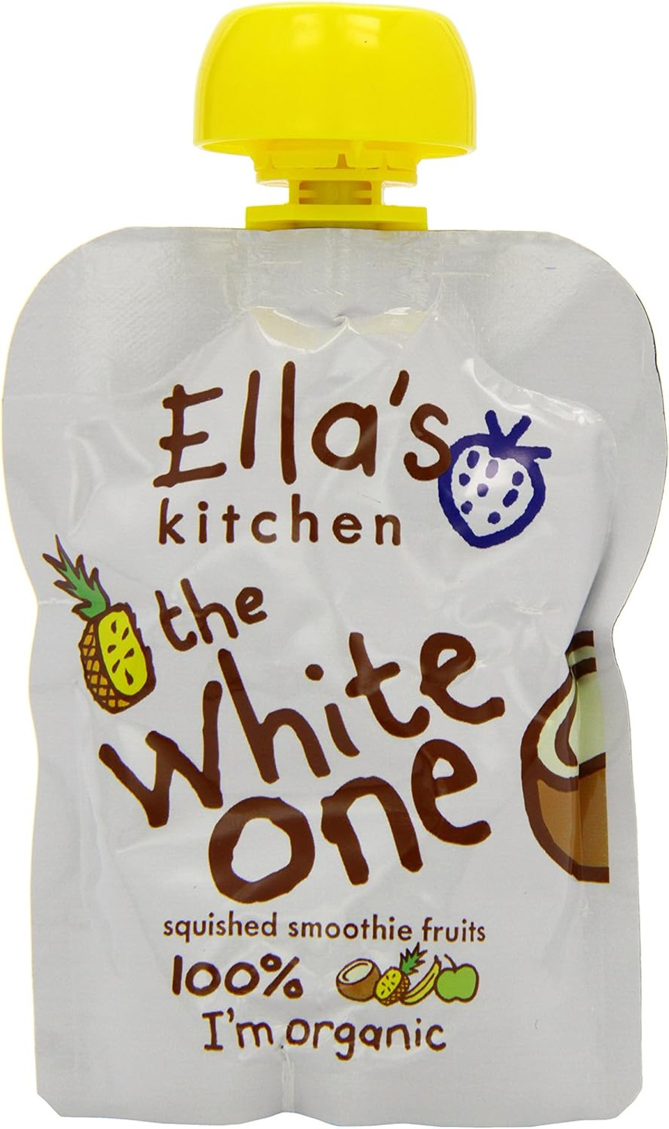 Ella's Kitchen The Red One Organic Smoothie Fruits Multipack 5 x 90 g (Pack of 3)