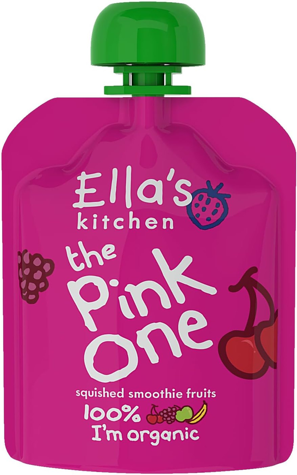 Ella's Kitchen The Purple One Smoothie Fruits Multipack 3 x 90 g (Pack of 5)