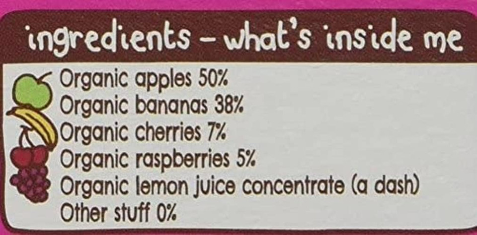 Ella's Kitchen The Purple One Fruit Smoothie, 5 x 90g