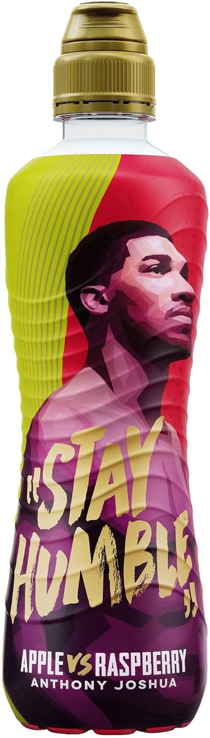 Lucozade Sport Raspberry - 12 Bottles x 500ml - Raspberry Flavour Isotonic Sports Drink - Made with Sugars & Sweeteners - Provides Electrolytes & Carbohydrates - Enhances Hydration & Fuels Performance