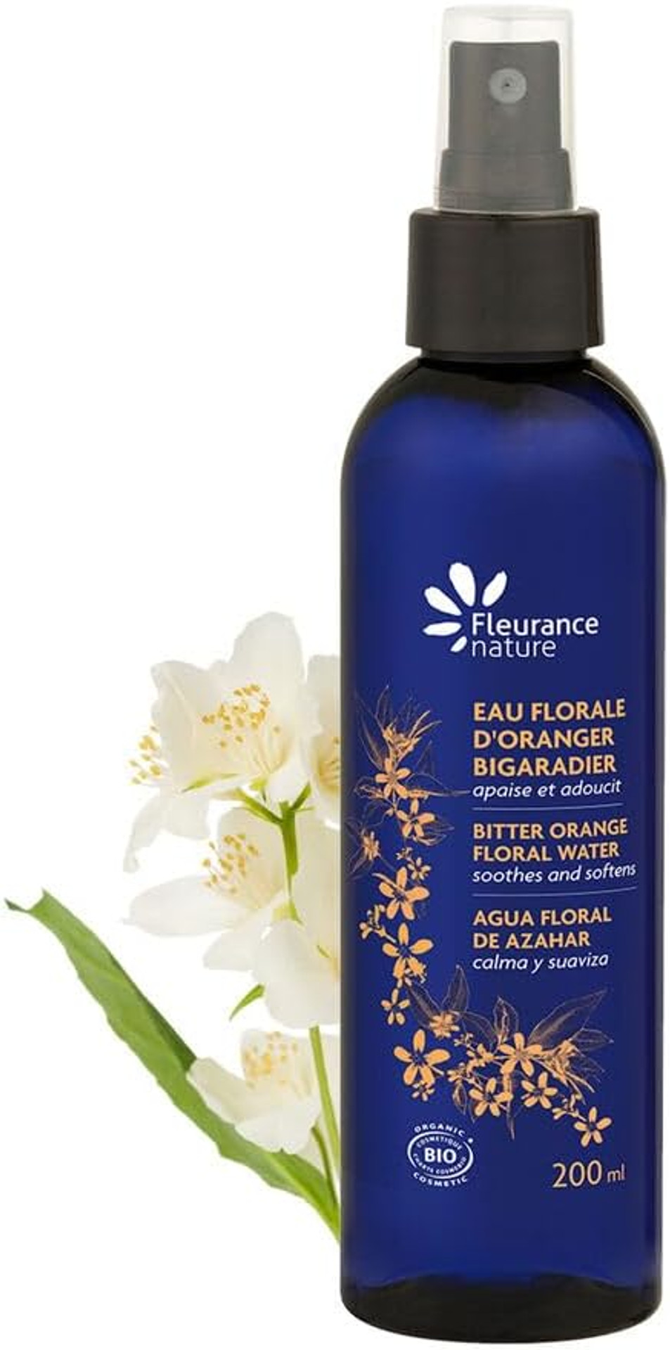 Organic orange blossom floral water 200 ml