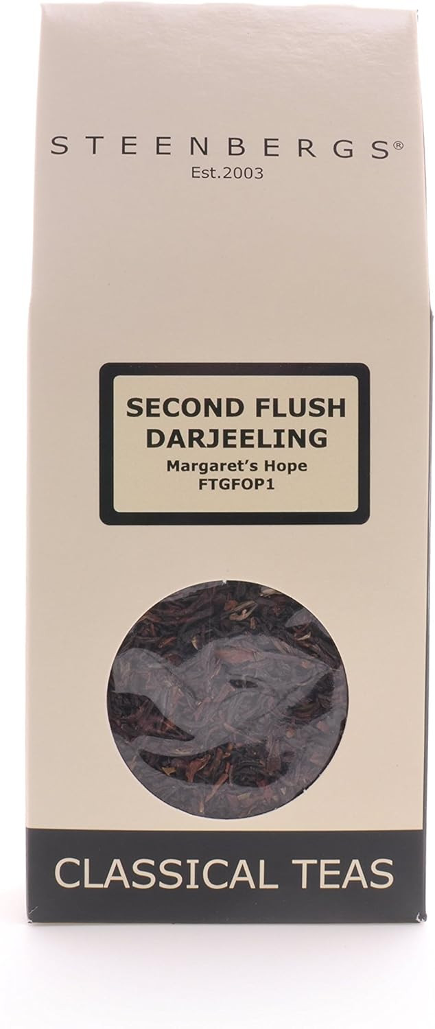 Tippy Darjeeling Tea, Loose Leaf - Margaret's Hope - 100g - Steenbergs