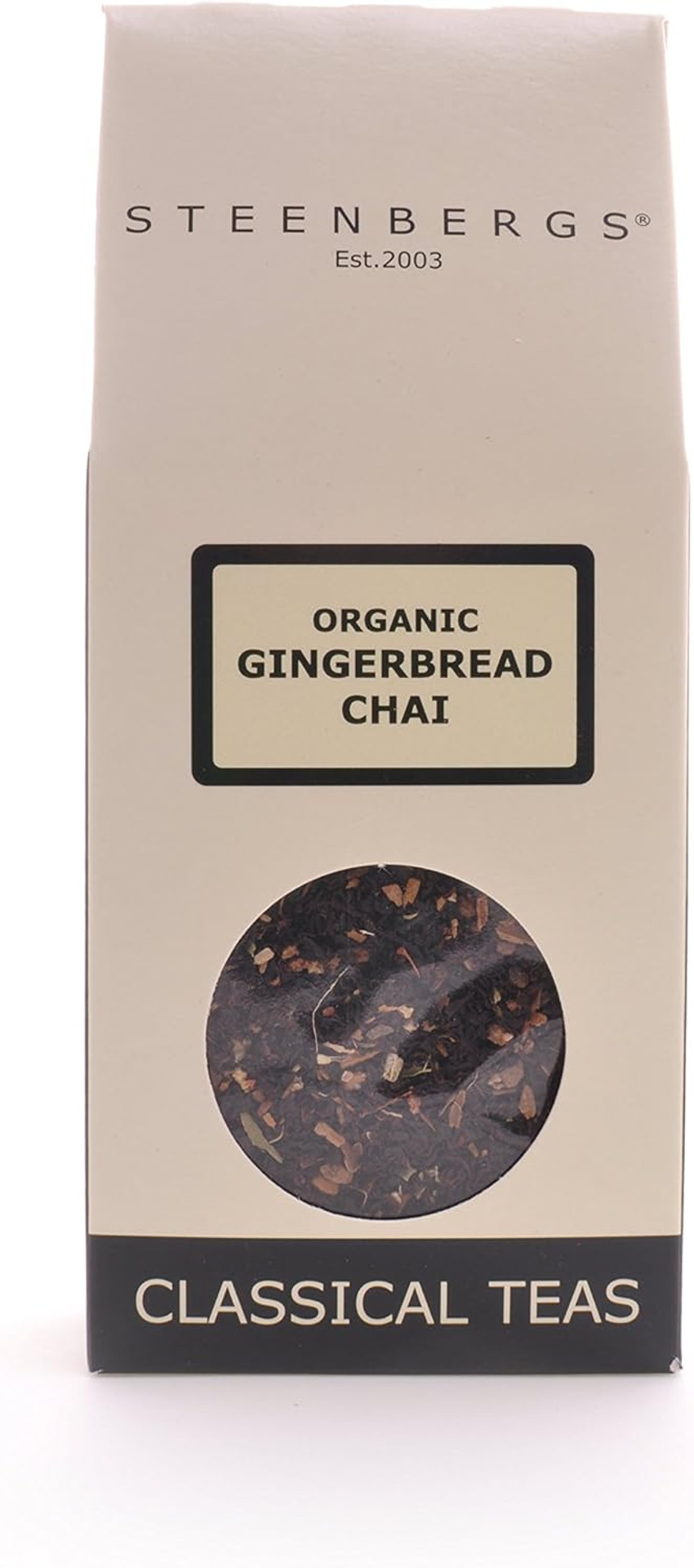 Steenbergs Organic Gingerbread Chai Loose Leaf Tea 100g