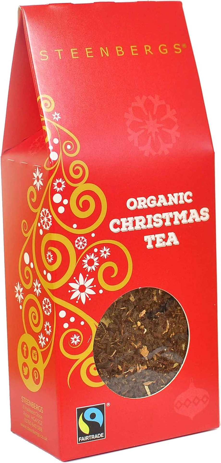 Steenbergs Organic Fairtrade Christmas Tea 100g