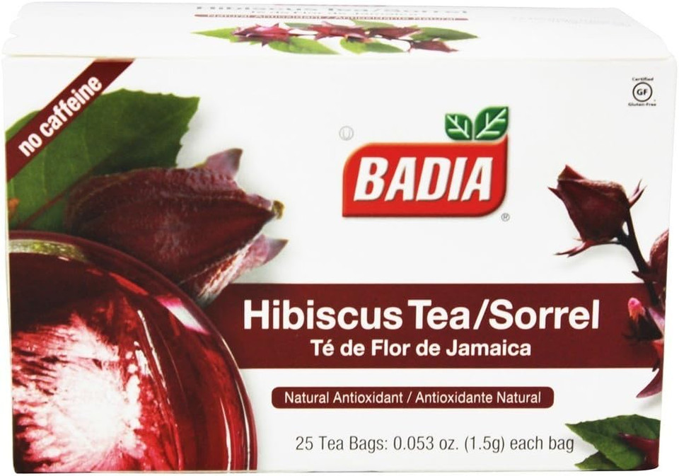 Badia Hibiscus Tea Bags Box Of 25 Bags