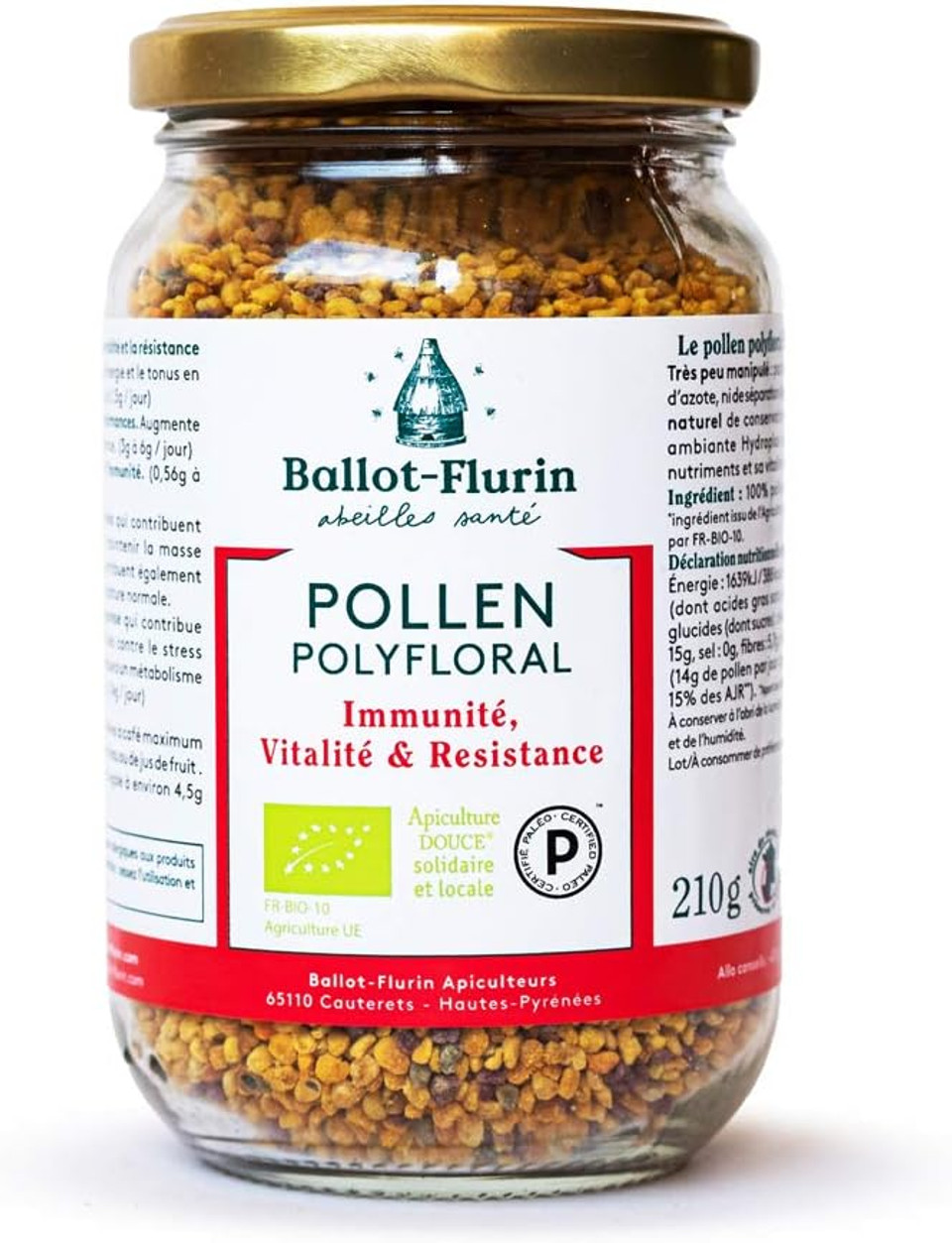 Energized Polyfloral Pollen - 210g