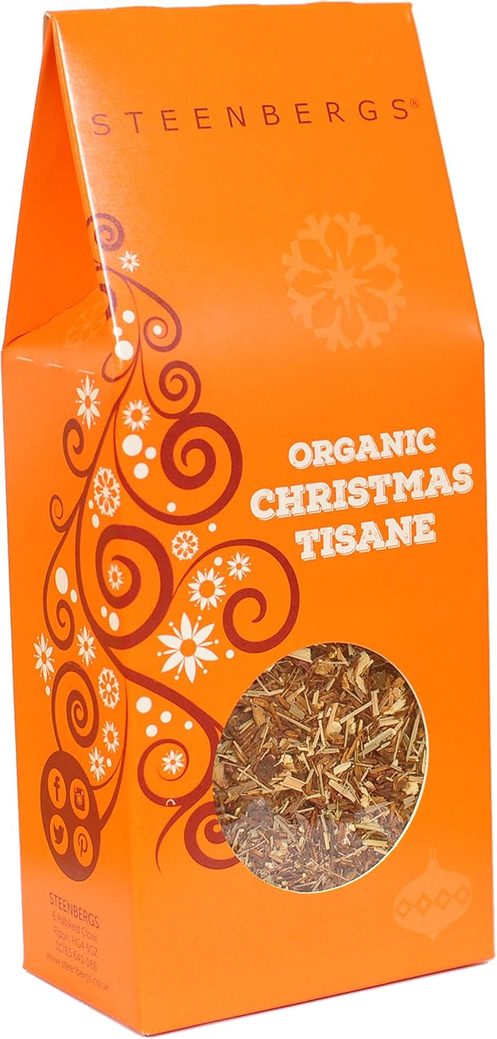 Organic Christmas Tisane - Loose Leaf -100g - Steenbergs