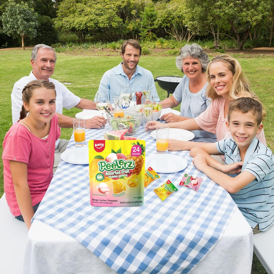 Amos Sweets Gummy Blocks Candy
