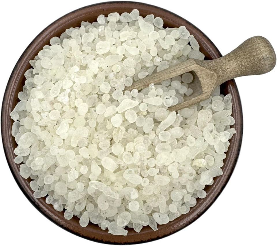 100% Natural Greek Mastic Gum of Chios - Small & Medium Resin Tears - Pistacia Lentiscus - Mastiha Masticha Mastix (70 Grams)