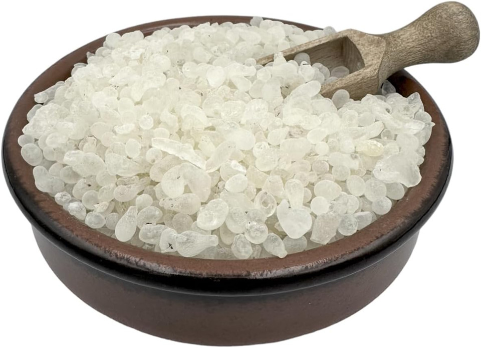 100% Natural Greek Mastic Gum of Chios - Small & Medium Resin Tears - Pistacia Lentiscus - Mastiha Masticha Mastix (70 Grams)