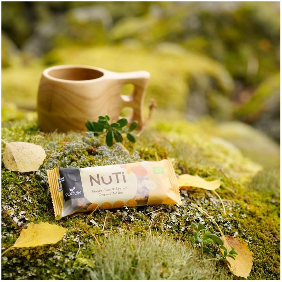Foodin Nuti Bar Honey Pecan and Sea Salt 35g