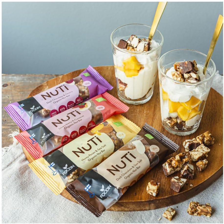 Foodin Nuti Bar Honey Pecan and Sea Salt 35g