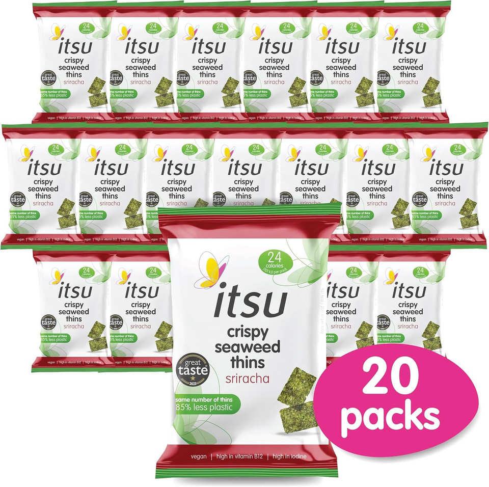 itsu Wasabi Seaweed Thins 32pck