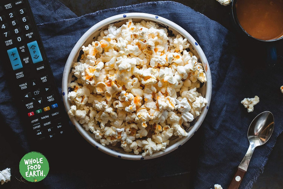 Wholefood Earth Popping Corn 3 kg | GMO Free | Natural |