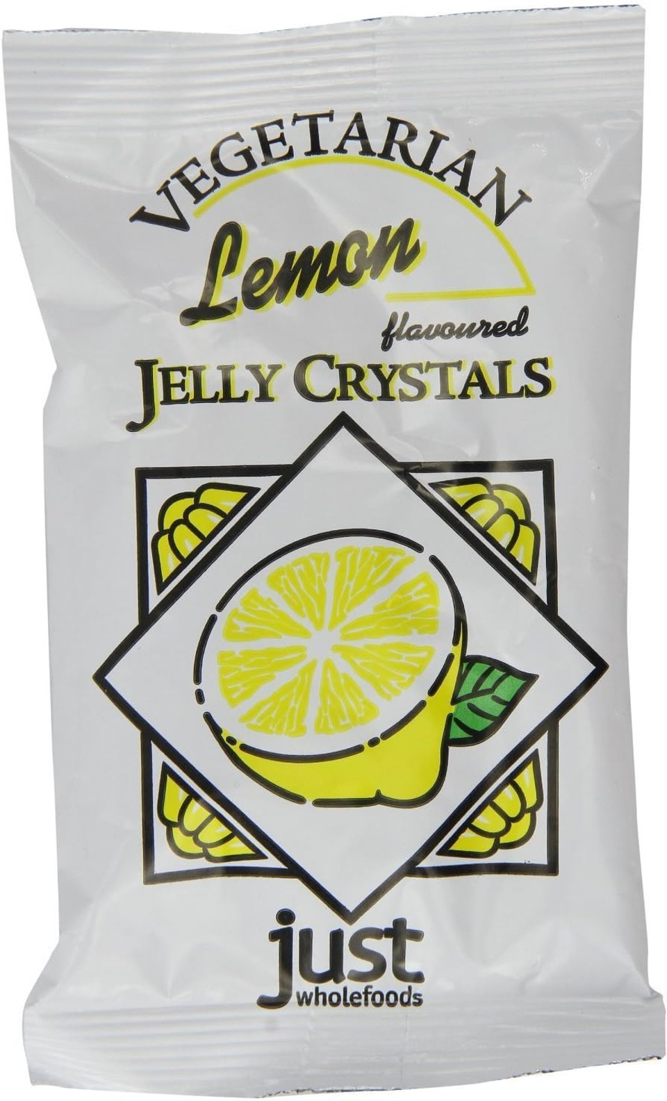 Lemon Jelly Crystals with Sugar (Just Wholefoods) 85g