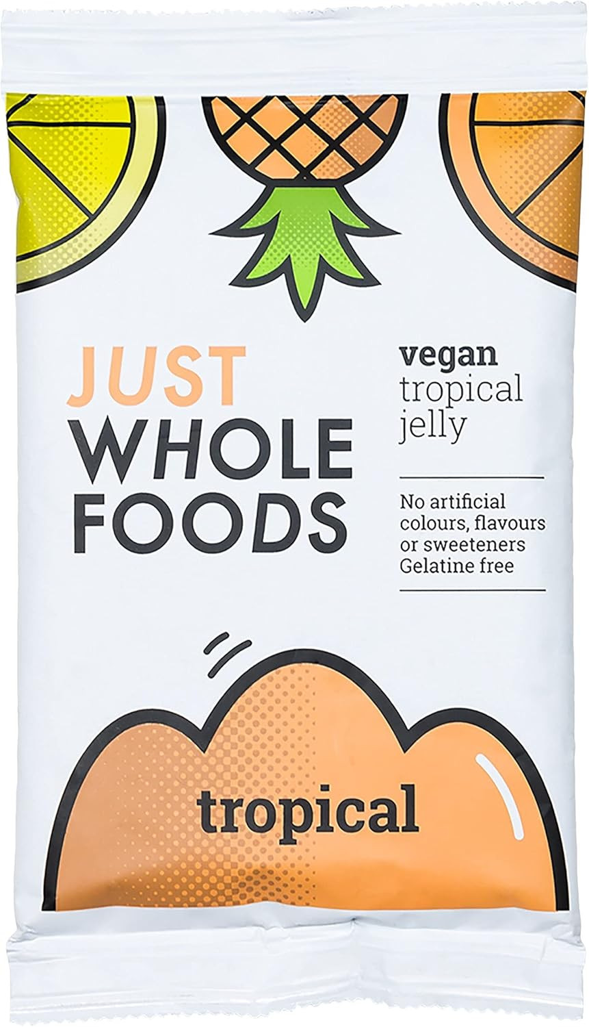 Vegan Tropical Jelly - 85g by Just Wholefoods