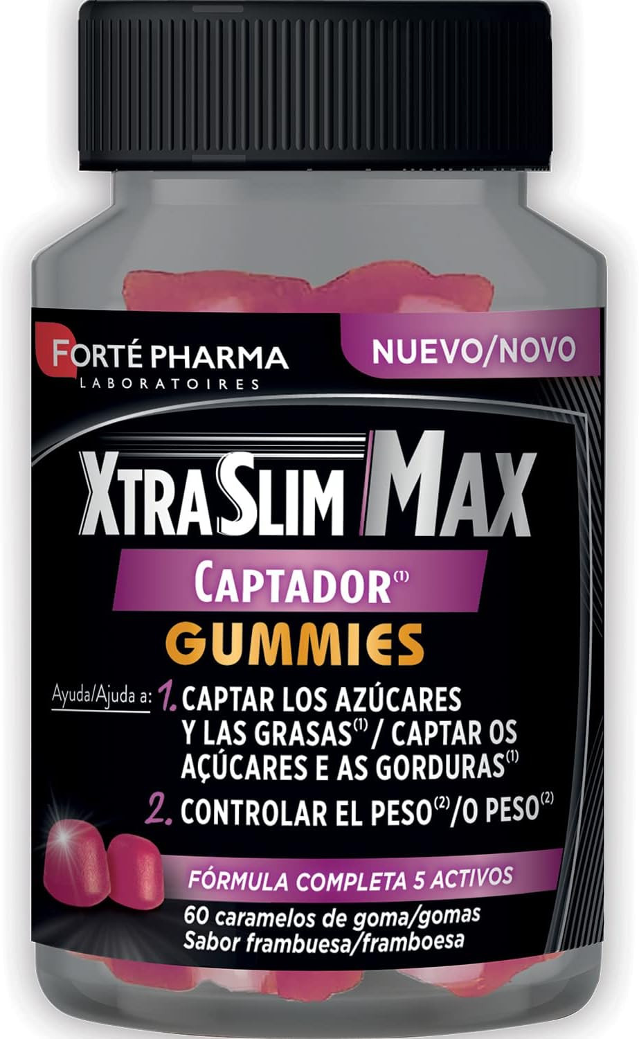 GUM XtraSlim max sensor gummies 60 Jelly beans