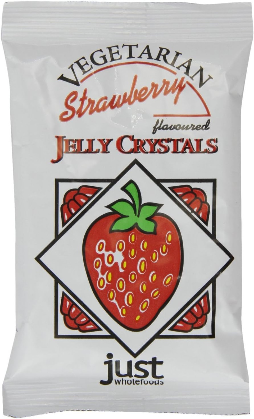 Just Wholefoods | Jelly Crystals - Strawberry | 7 x 85g