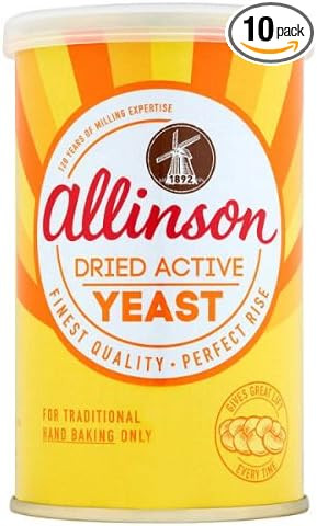 Allinson Dried Active Yeast 125g Case of 10