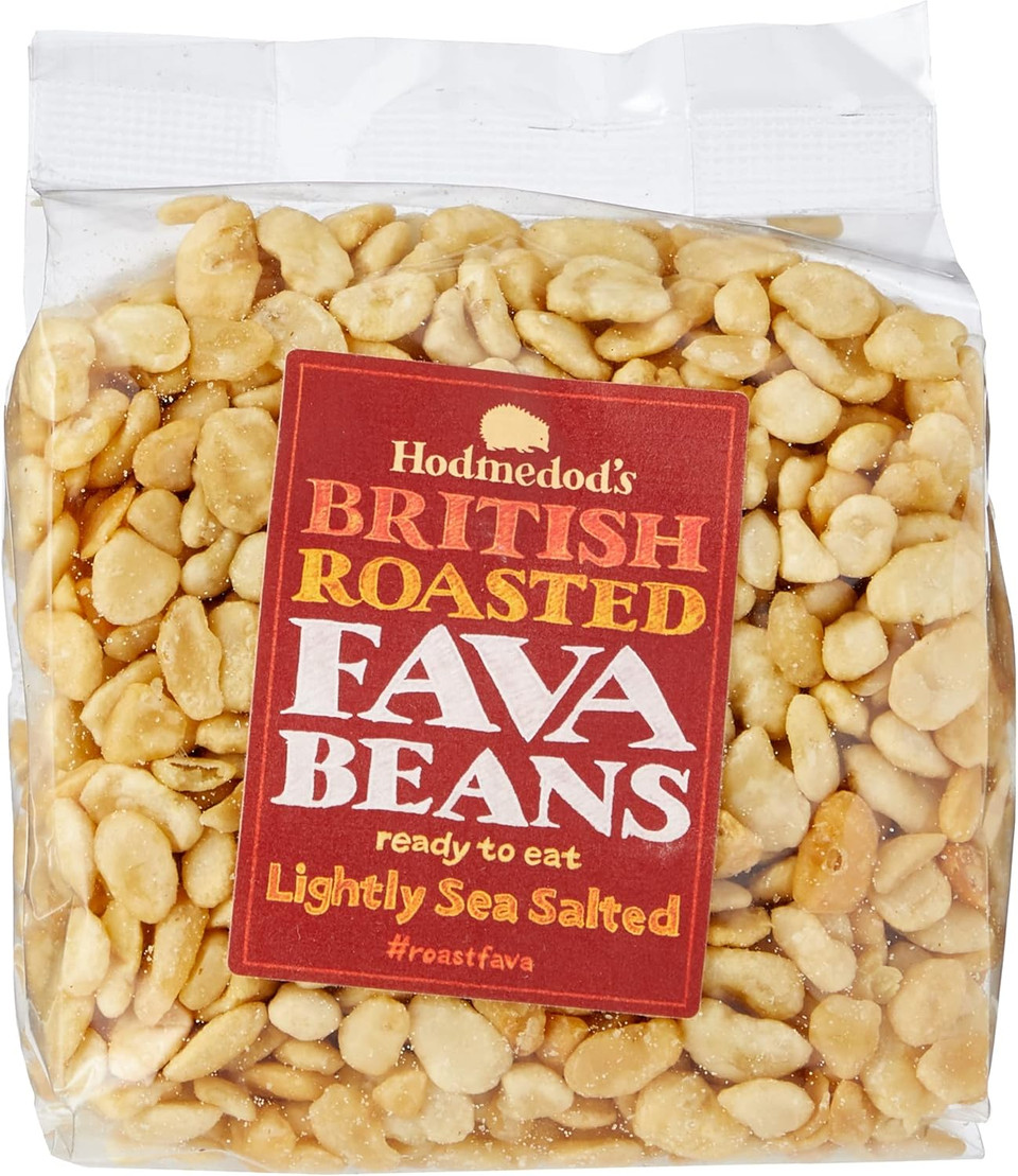 HODMEDOD'S Roasted Fava Beans - Lightly Sea Salted 300g (PACK OF 1)