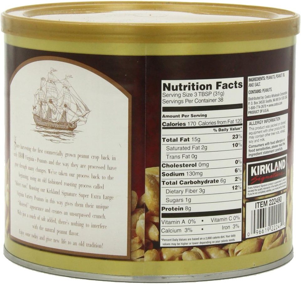 Kirkland Signature Super Xl Va Peanuts 1.13 Kg