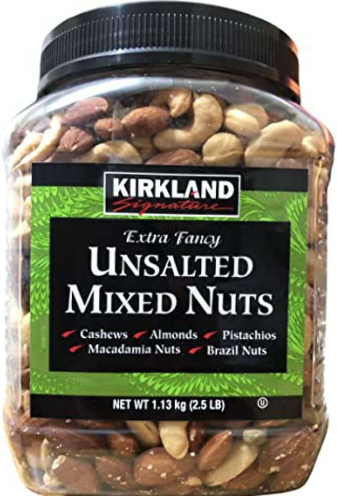 Kirkland Signature Extra Fancy Unsalted Mixed Nuts (1.13kg)