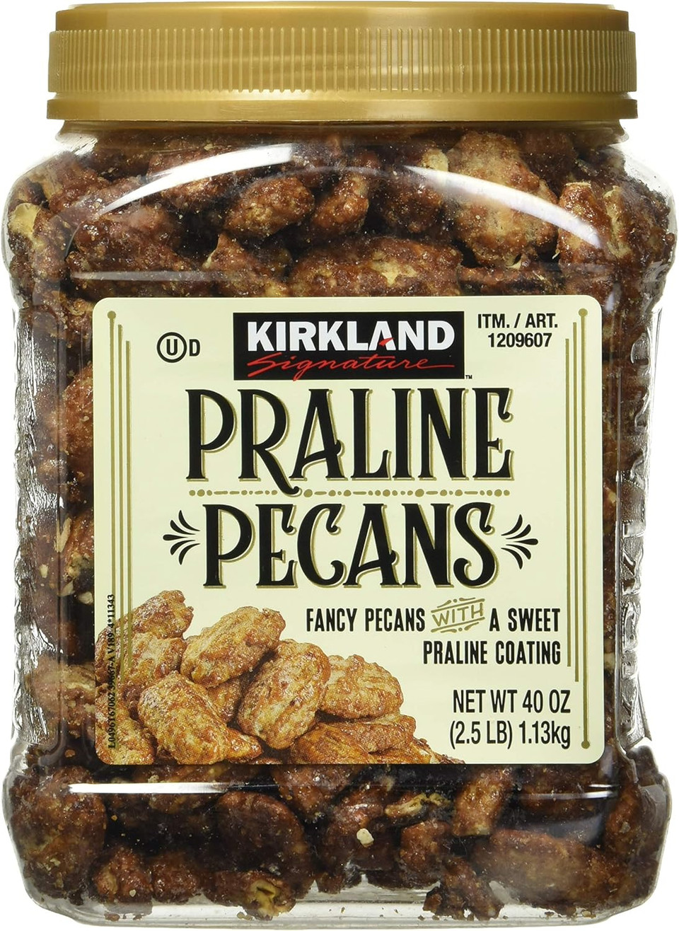 Kirkland Signature Praline Pecans, 1.13 kg