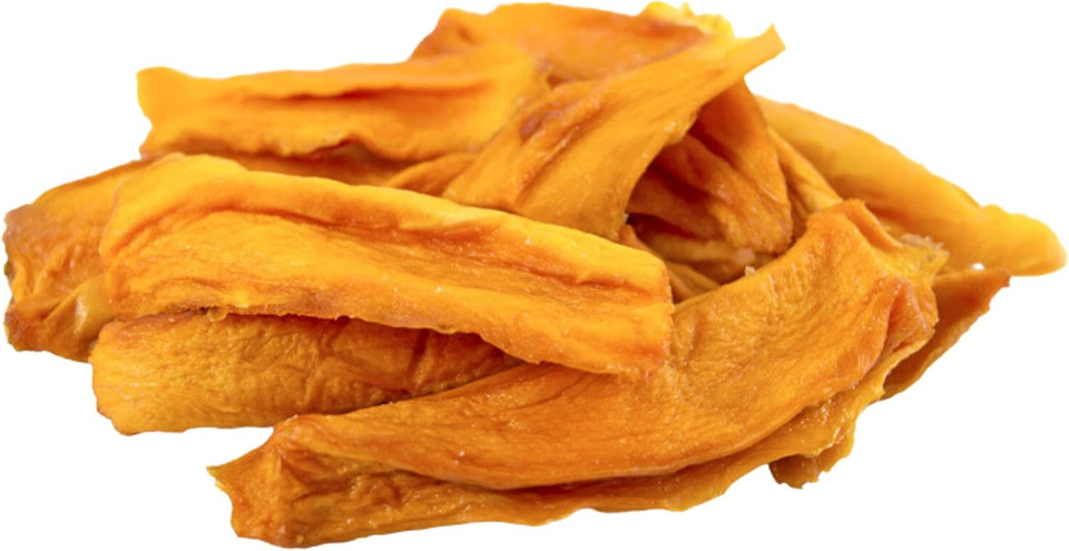 Sussex Wholefoods Organic Mango Slices 1kg - Naturally Sweet, Healthy Snack, Premium Quality