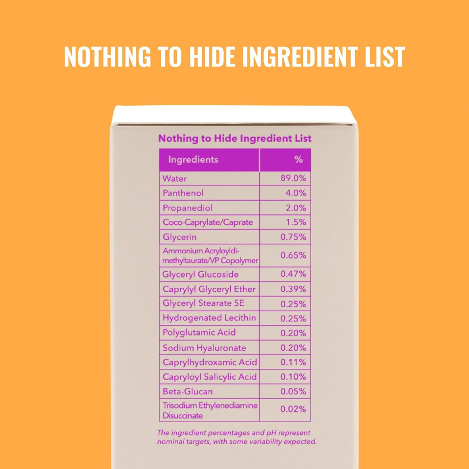 Good Molecules B5 Hydrating Body Serum - Moisturizing Serum With B5 Panthenol, Polyglutamic Acid, And Beta Glucan - Anti-Aging Skincare For Body