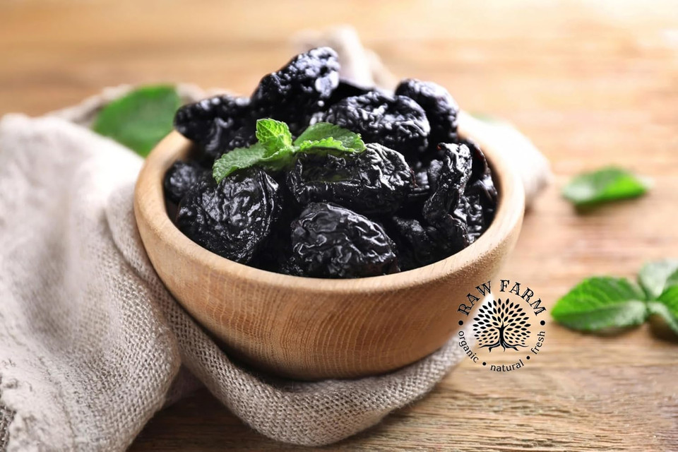 1 kg Organic Dried Pitted Soft Prunes  No Addded Sugar, No Preservatives, Sorbate-Free, Unsulfured | Naturally Sweet, Non-GMO, Fiber-Rich Snack