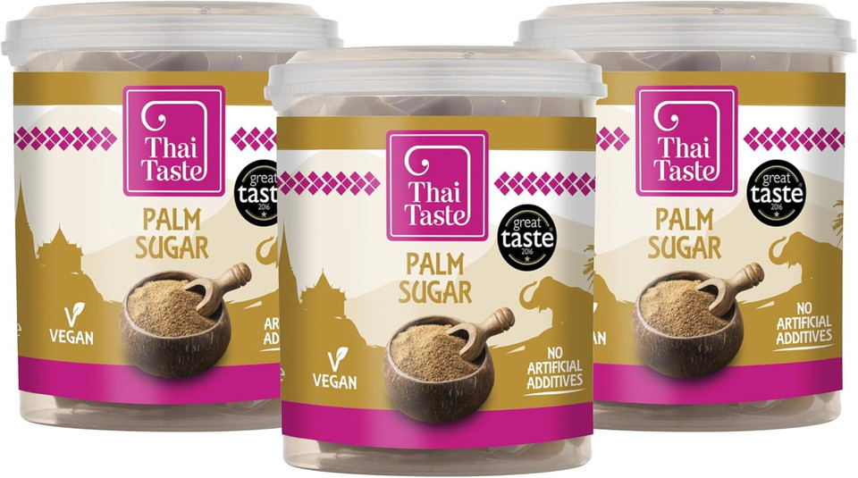 Thai Taste Palm Sugar, 3x200g
