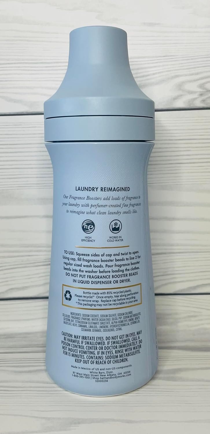 Bath and Body Works Sun-Drenched Linen Laundry Fragrance Booster 18 Ounces Concentrated