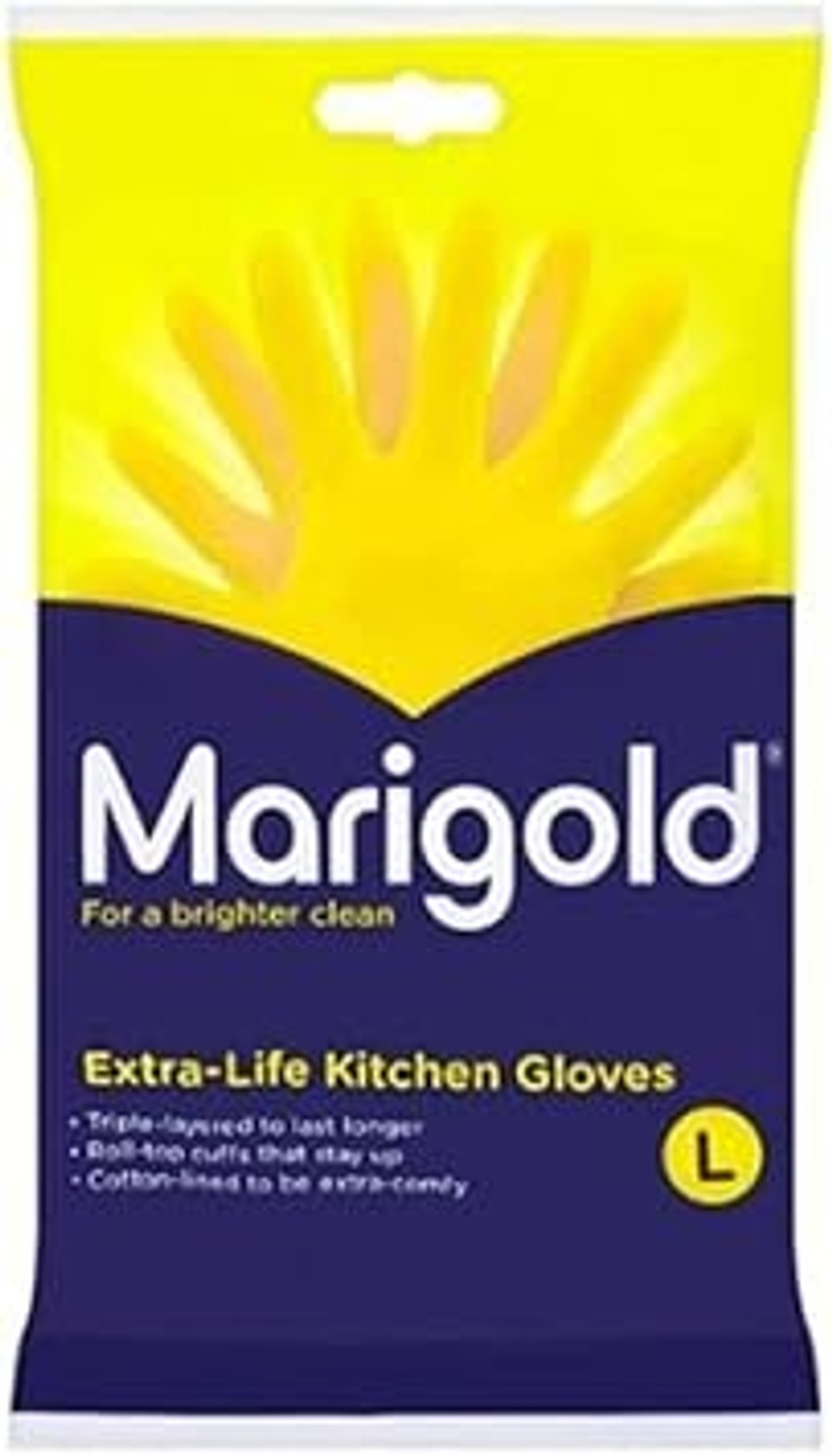 MARIGOLD Kitchen Gloves Large Pack of 3-10042883