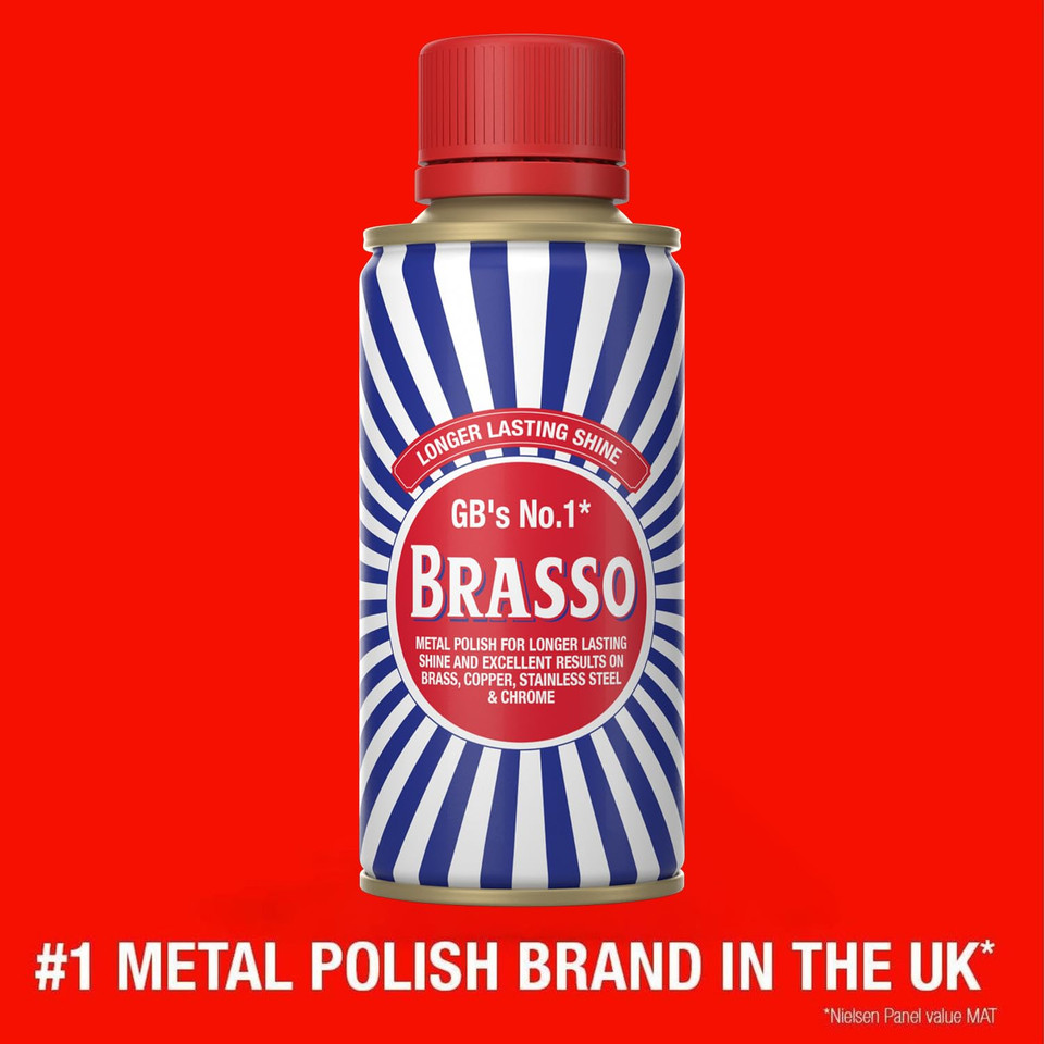 Brasso BR175 Metal Polish, 175 mL