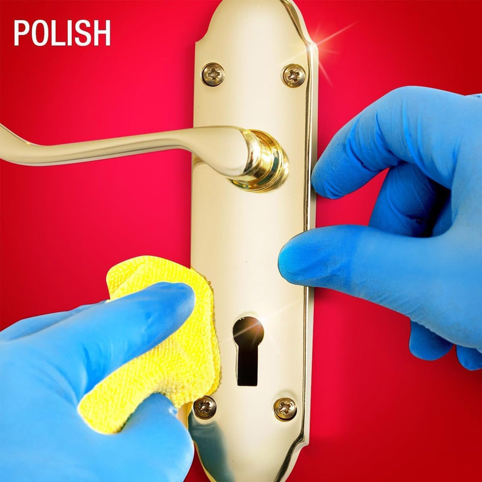Brasso Metal Polish Wadding,| Pack of 2 (75g each) | For Brass Copper Stainless Steel and Chrome