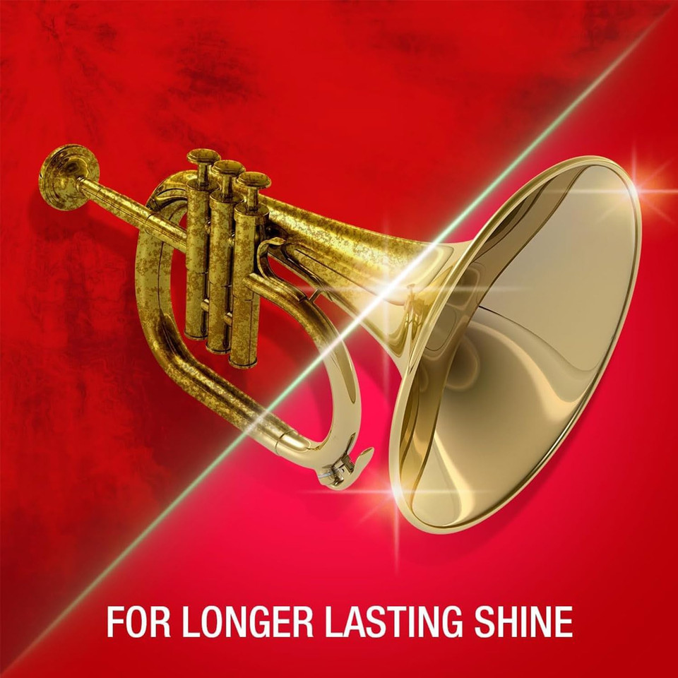 Brasso Wadding x 4 & Silvo Wadding x 4 Metal Polish For Brass, Copper, Stainless Steel, Chrome & Silver 75g