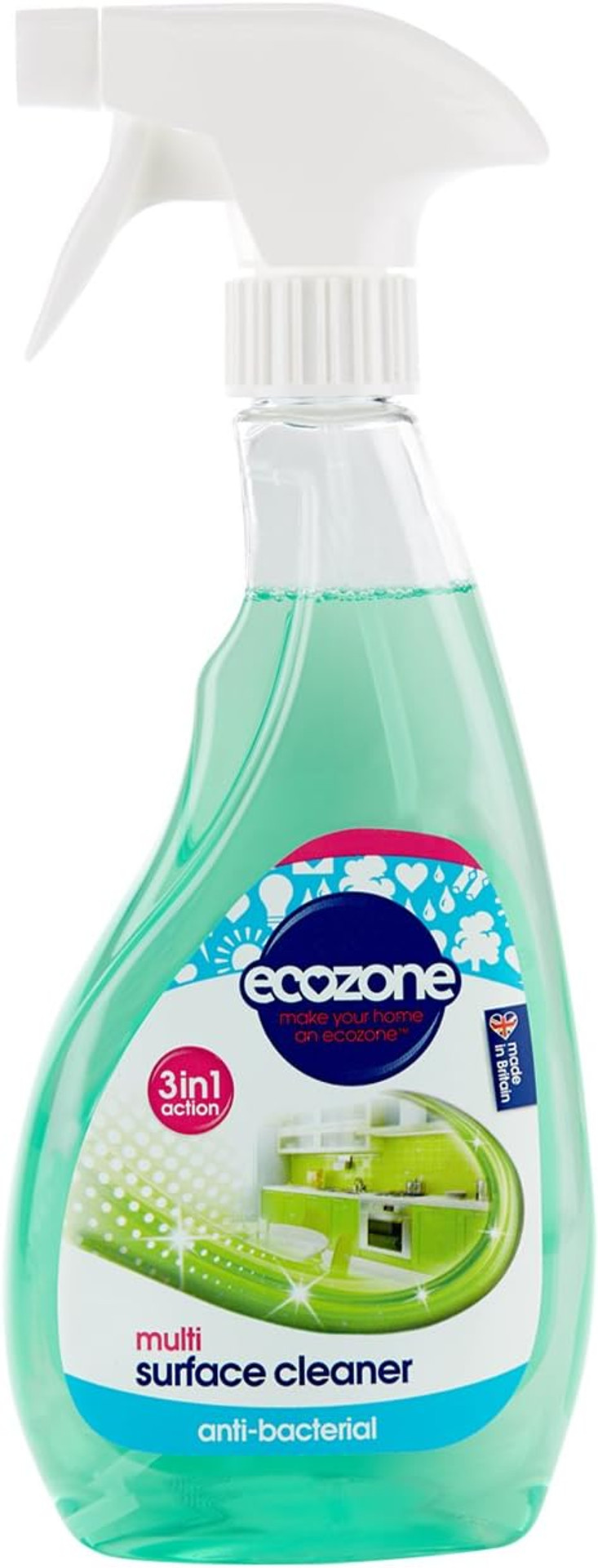 Ecozone - 3 in 1 Surface Spray 500ml