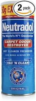 Neutradol carpet deodorizer 350g - pack of 2