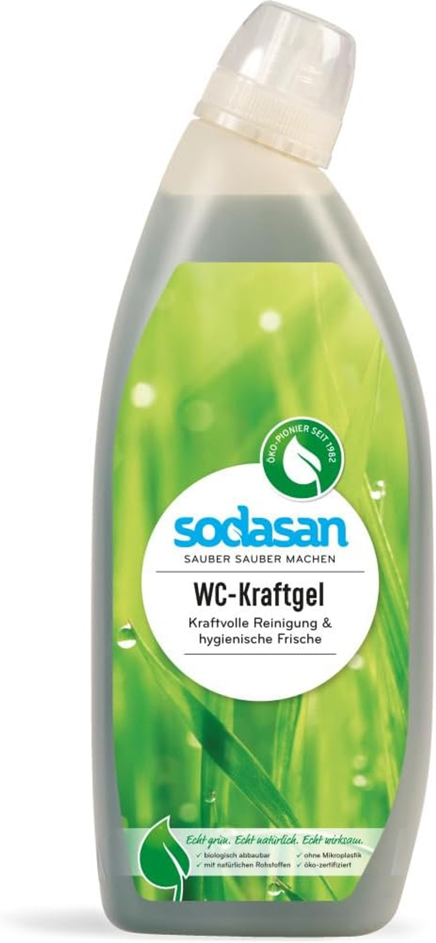 Sodasan Organic Toilet Cleaner Power Gel (6 x 750 ml)
